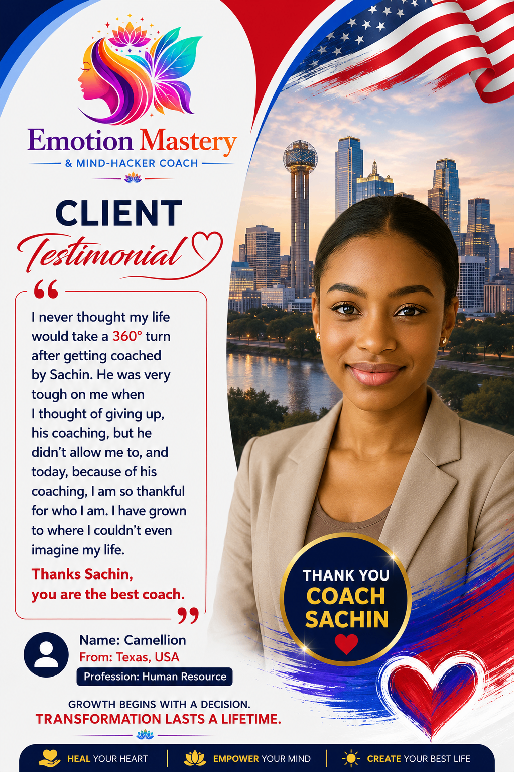 Testimonial from Camellion