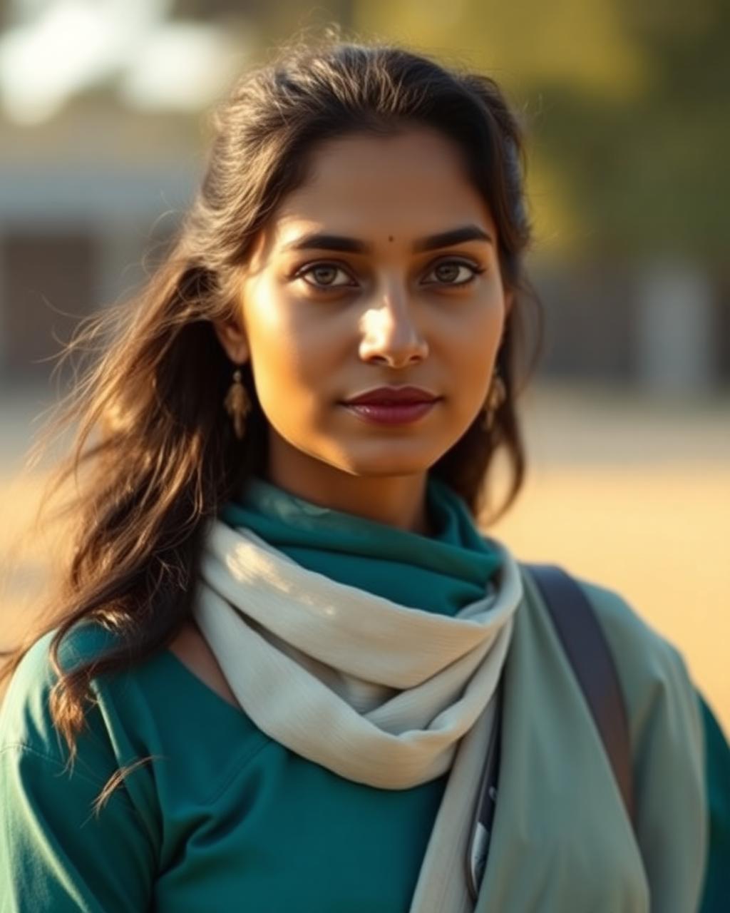 A woman discovering her personality strengths